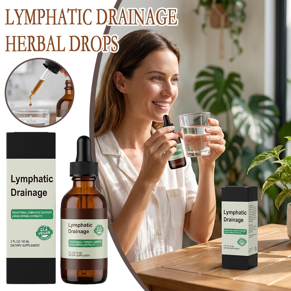60ml Lymphatic Drainage Herbal - Herbal Wellness Drops review and price
