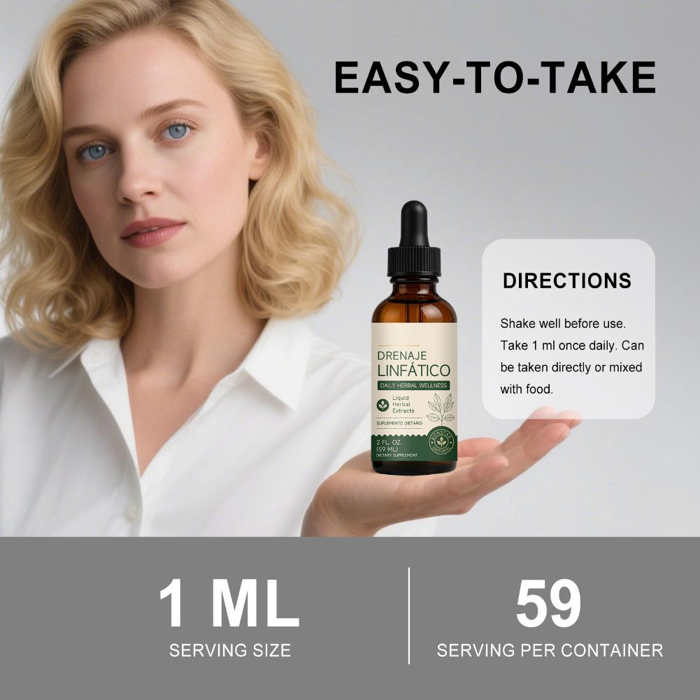 59ml Drenaje Linfatico Natural - Herbal Wellness Drops review and price
