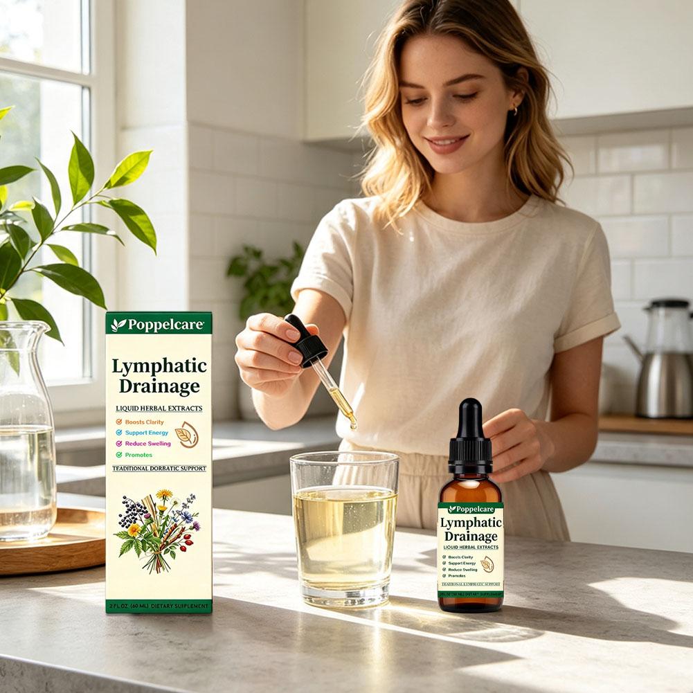 Herbal Lymphatic Drainage Drop - Herbal Wellness Drops review and price