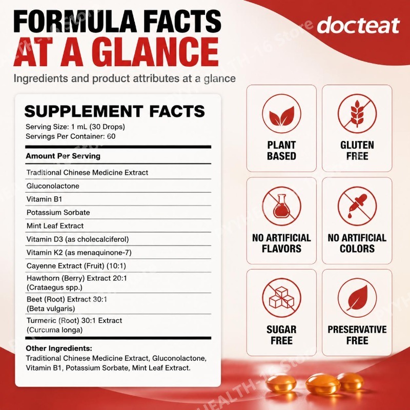 Docteat Vitamin K2+D3 Liquid D - Herbal Wellness Drops review and price