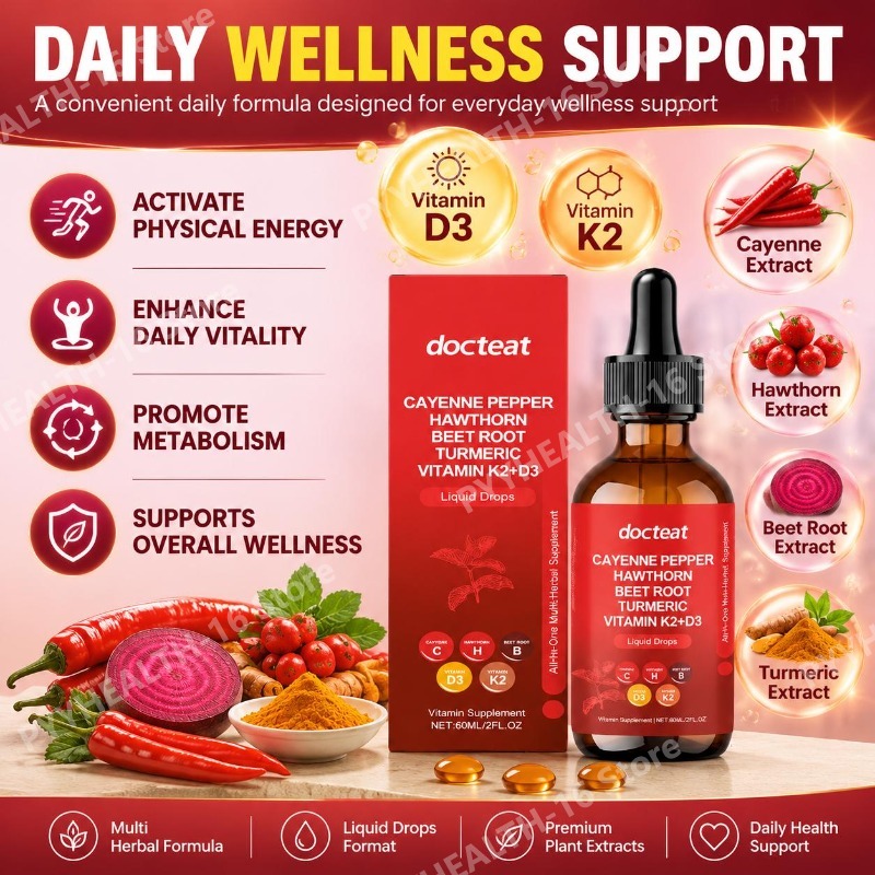 Docteat Vitamin K2+D3 Liquid D - Herbal Wellness Drops review and price